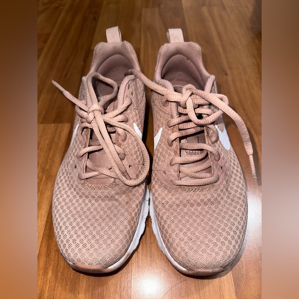 Pink Nike Air sneakers